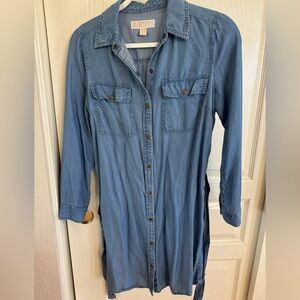 Michael Kors denim dress Petite Small